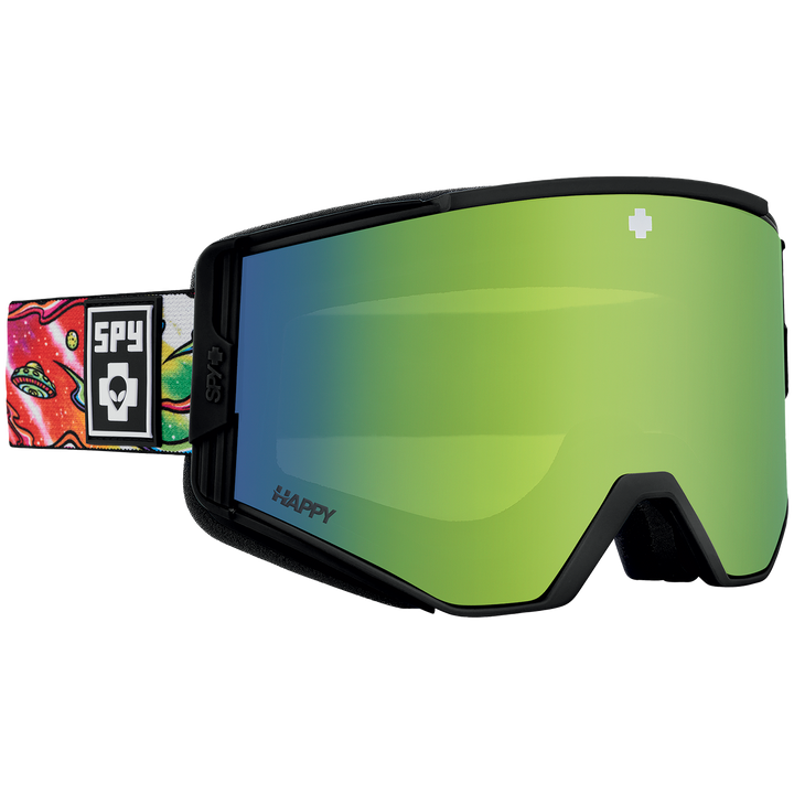 Spy Ace Goggles Cosmic 2 Attack Multi/Happy LL Yellow/Green Spectra Mirror
