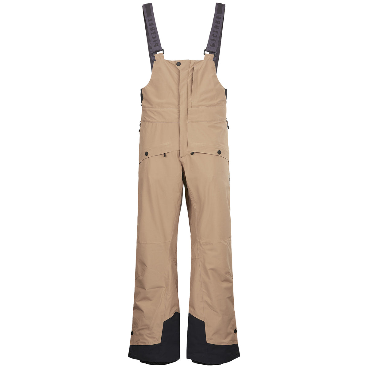 Picture Organic Avening Bib Pants - Men's Dark Stone