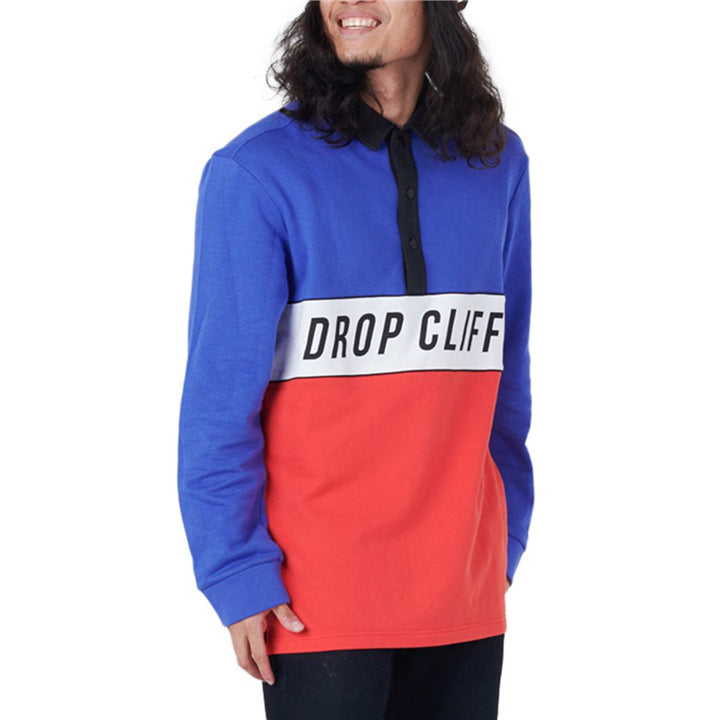 Planks Charge Down Rugby Long-Sleeve T-Shirt - Men's Dark Navy