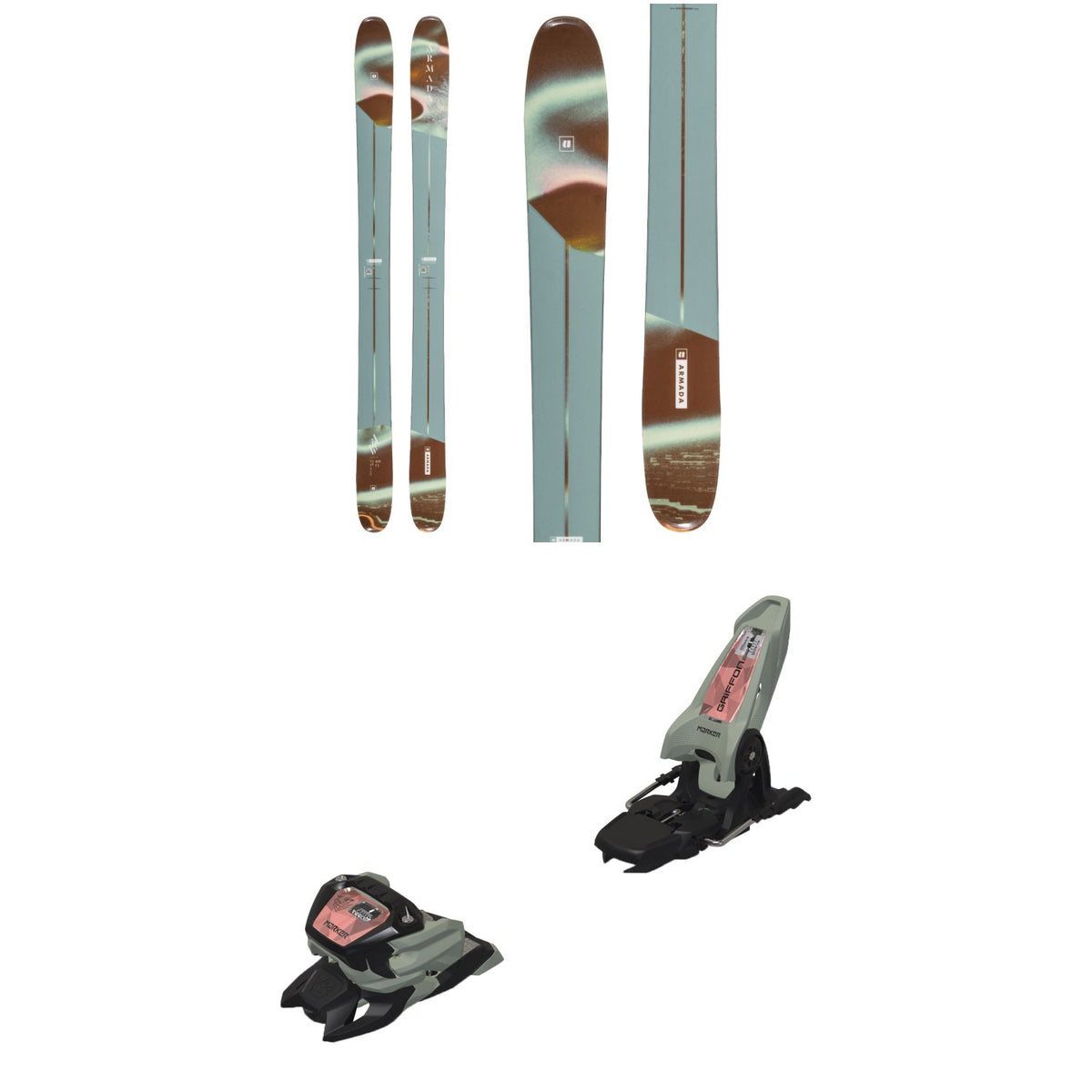 Armada ARW 106 UL Skis + Marker Griffon 13 ID Ski Bindings