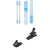 Black Crows Captis Birdie Skis - Women's + Salomon STH2 WTR 13 Ski Bindings 2022