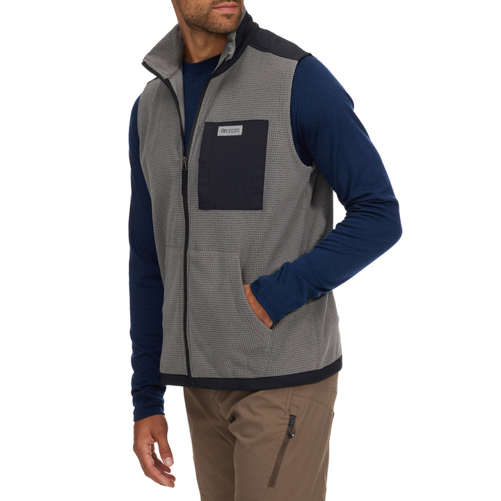 Outdoor Research Trail Mix Vest - Men's Pewter