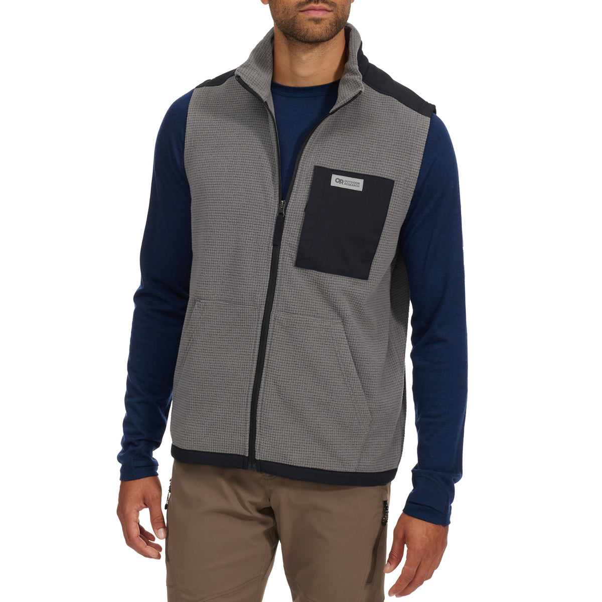 Outdoor Research Trail Mix Vest - Men's Pewter