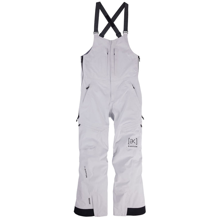 Burton AK 3L GORE-TEX Kimmy Bib Pants - Women's Gray Cloud