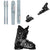 Salomon QST Lumen 99 Skis + Warden MNC 11 Ski Bindings + Atomic Hawx Magna 75 W Ski Boots - Women's 2022