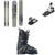 Salomon QST 92 Skis + Warden MNC 13 Ski Bindings + S/Pro 100 GW Ski Boots 2022