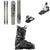 Salomon QST 92 Skis + Warden MNC 13 Ski Bindings + S/Pro HV 100 GW Ski Boots 2022