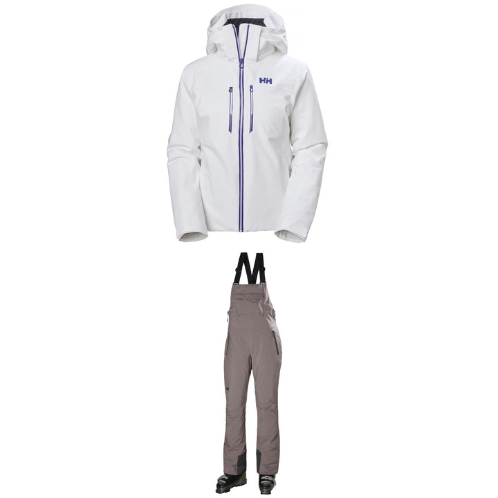 Helly Hansen Alphelia Lifaloft Jacket + Legendary Insulated Bibs - Women's 2022