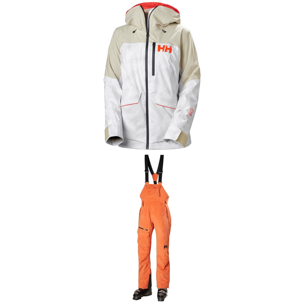 Helly Hansen Powchaser LifaLoft™ Jacket + Powderqueen Bib Pants - Women's 2022