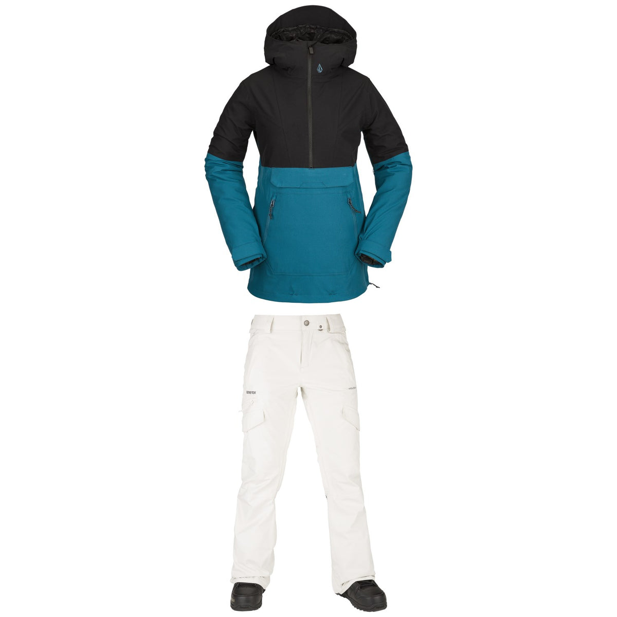 Volcom Mirror Pullover Jacket + Aston GORE-TEX Pants - Women's 2022