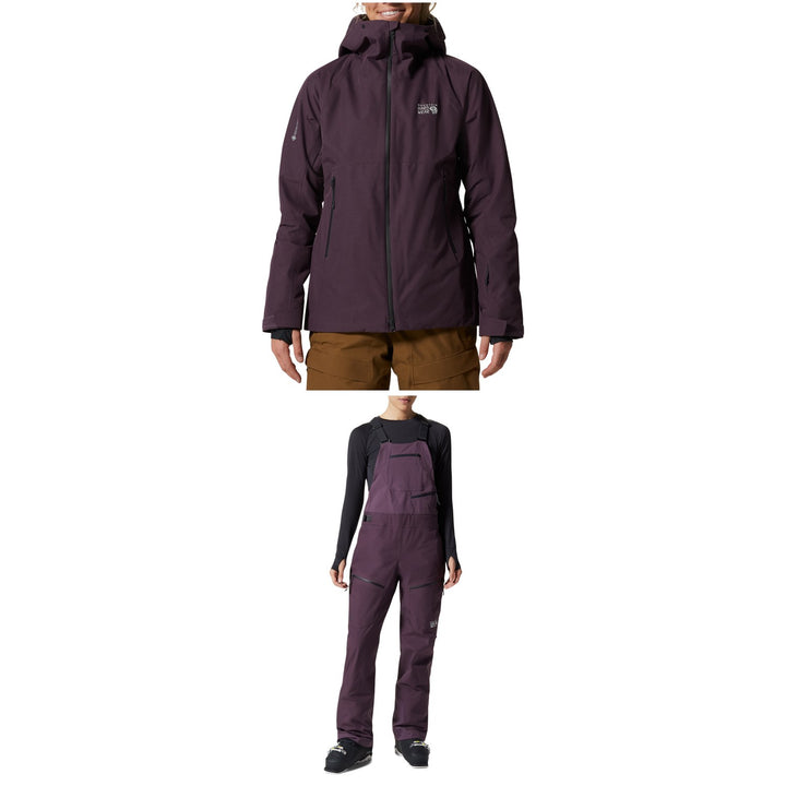 Mountain Hardwear Cloud Bank GORE-TEX LT Insulated Jacket + Boundary Ridge™ 3L Bibs - Women's 2022