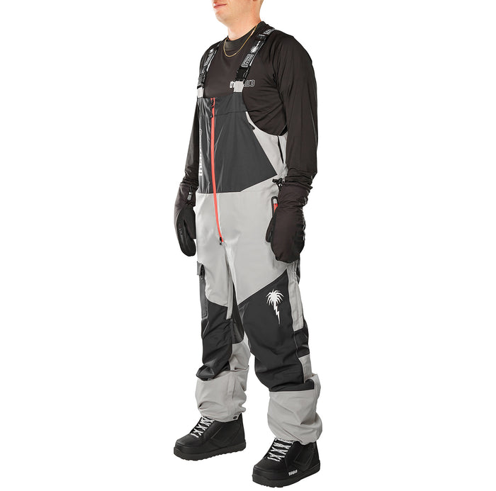 thirtytwo Spring Break Powder Bibs - Men's Gravel
