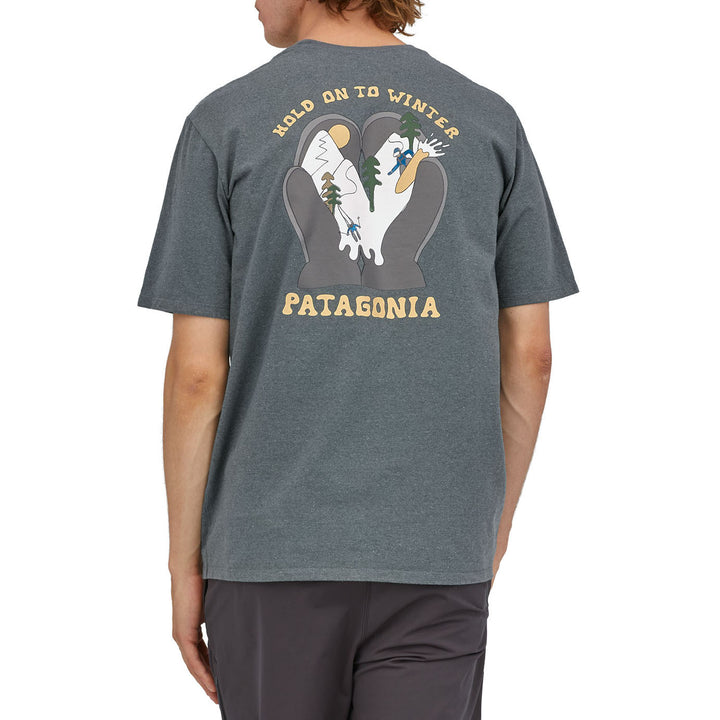 Patagonia Hold On To Winter Responsibili T-Shirt - Men's Plume Grey