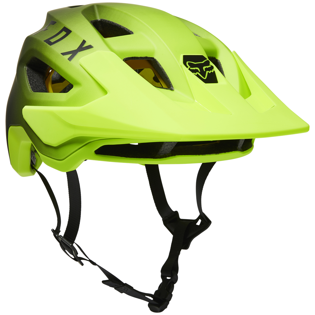 Fox Racing Speedframe MIPS Bike Helmet Black/Yellow