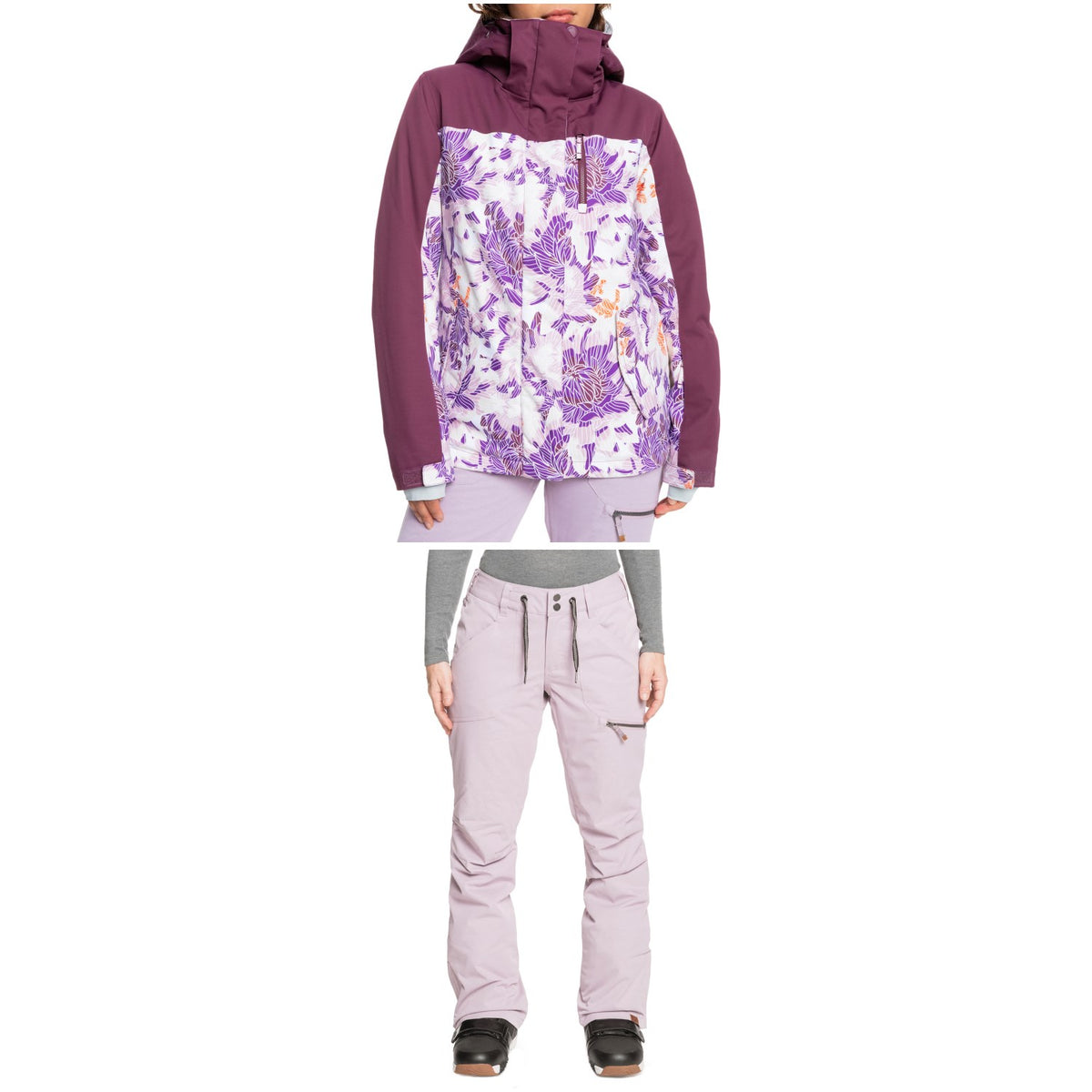 Roxy Jetty Block Jacket + Nadia Pants - Women's 2022