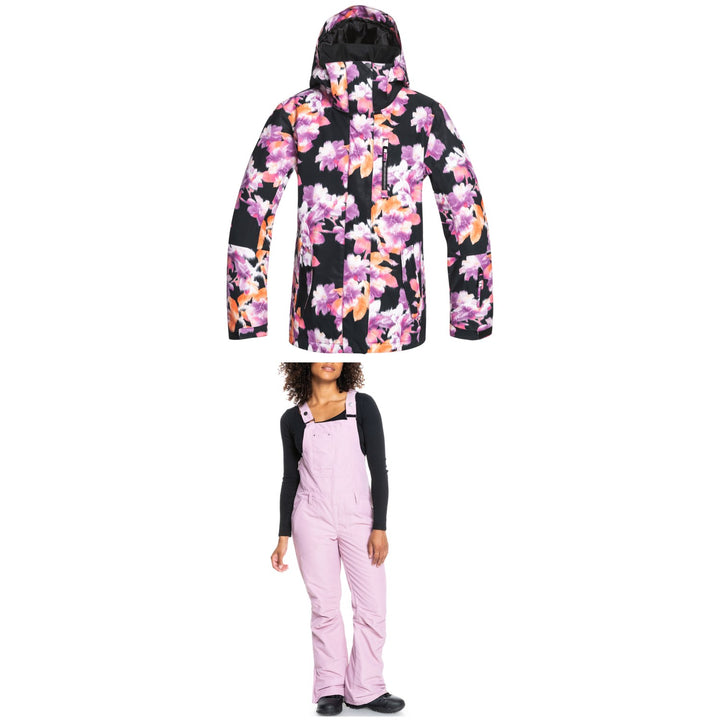 Roxy Jetty Jacket + Rideout Bibs - Women's 2022