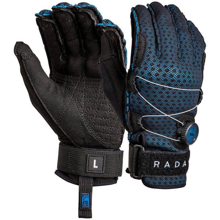 Radar Vapor-K Boa Inside-Out Waterski Gloves Black/ Shadow Ariaprene