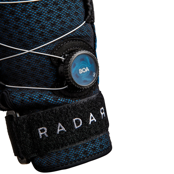 Radar Vapor-K Boa Inside-Out Waterski Gloves Black/ Shadow Ariaprene