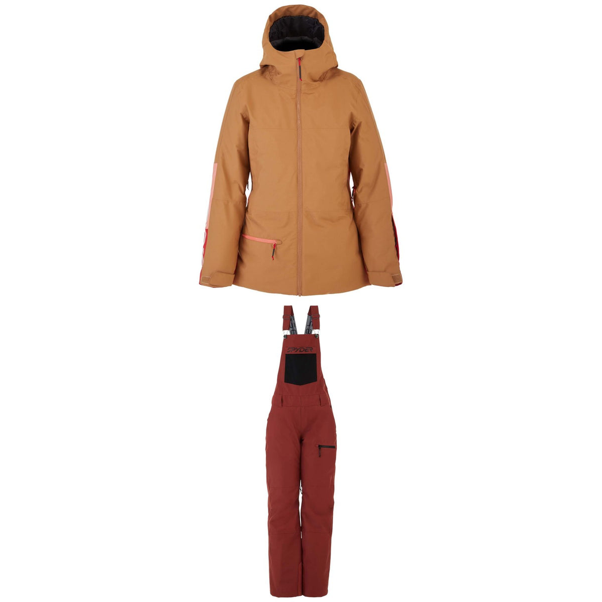 Spyder Field Jacket + Terrain Bibs - Women's 2022