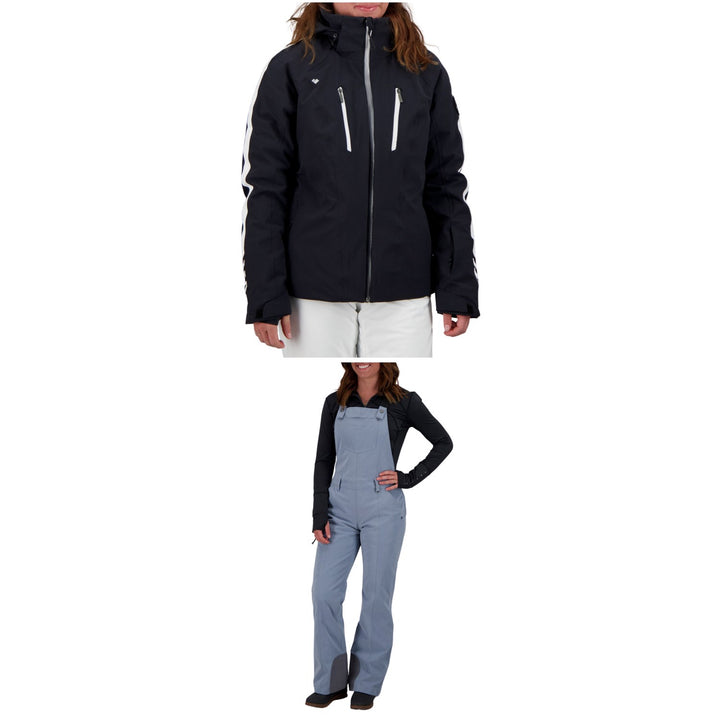 Obermeyer Nova Jacket + Malta Bib Overalls - Women's 2022