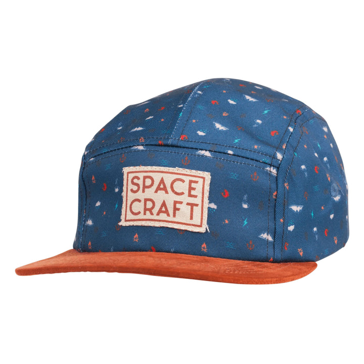 Spacecraft Lean To 5-Panel Hat Navy