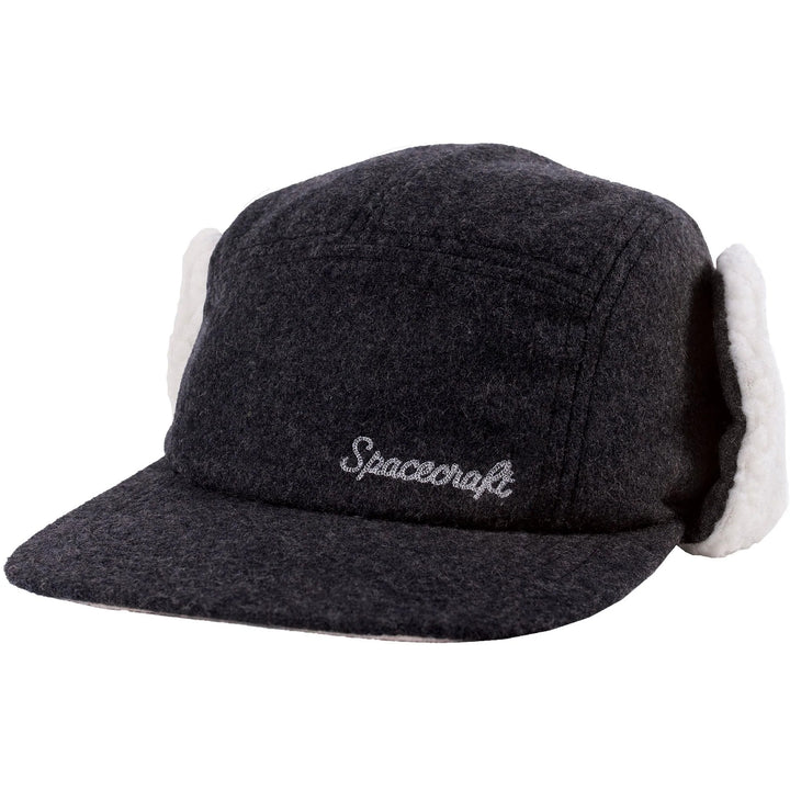 Spacecraft Fuzz 5-Panel Hat Black