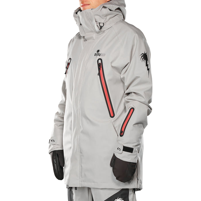 thirtytwo Spring Break Pintail Powder Parka - Men's Gravel