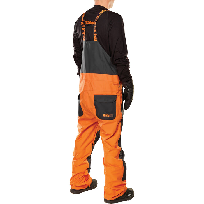 thirtytwo Basement Bibs - Men's Orange