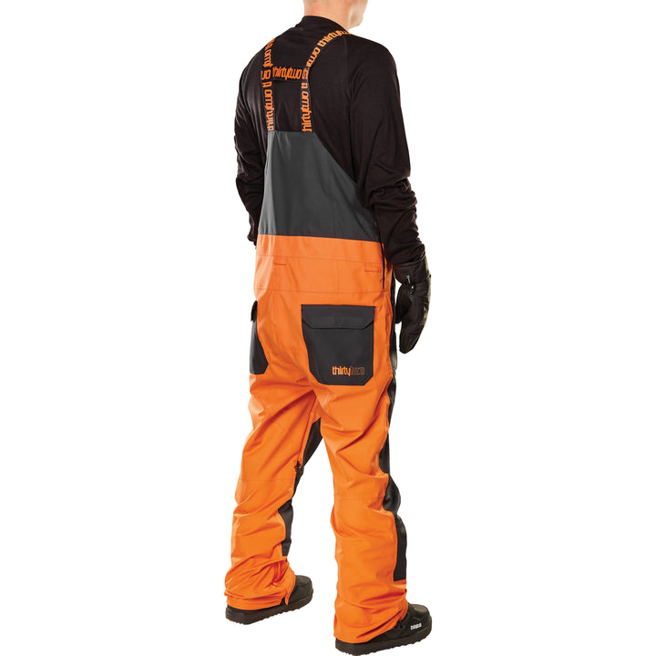 thirtytwo Basement Bibs - Men's Orange