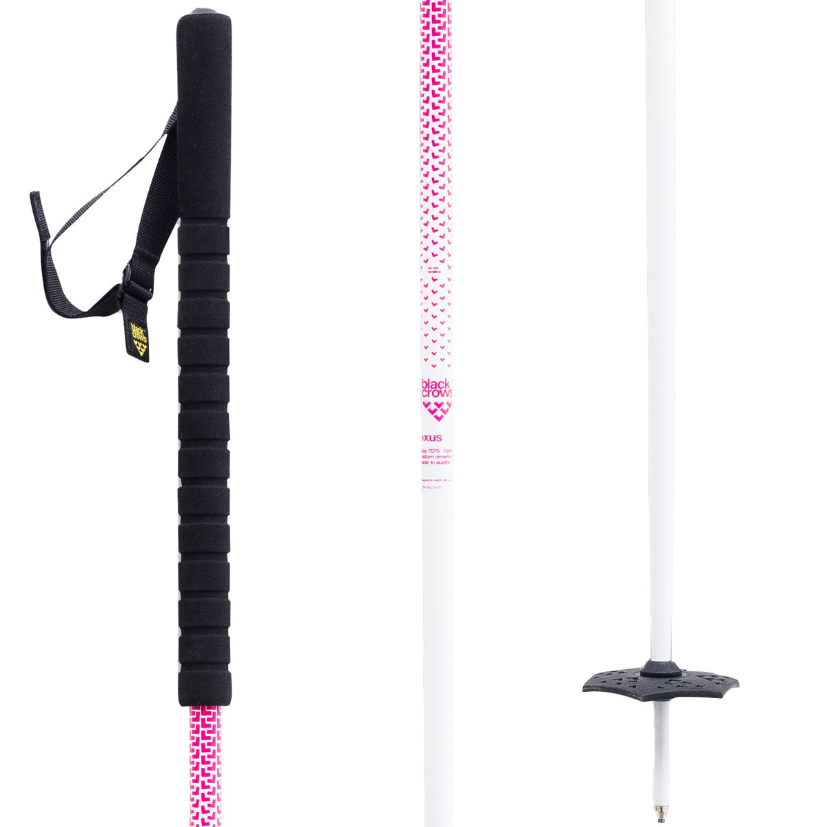 Black Crows Oxus Ski Poles 2022 White/Pink
