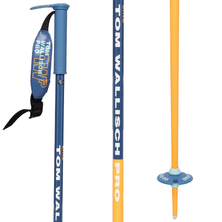 Line Skis Wallisch Stick Ski Poles 2022 Orange