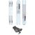 Salomon QST Blank Skis w/ Skins 2023
