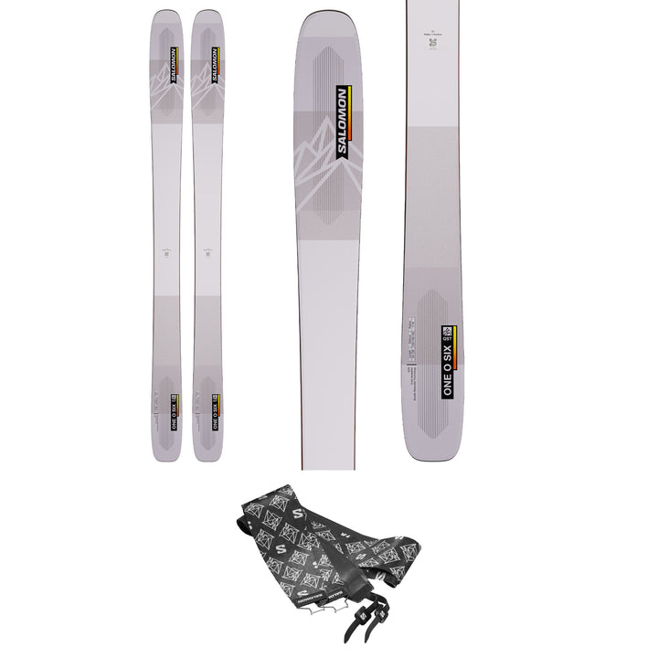 Salomon QST 106 Skis w/ Skins 2023