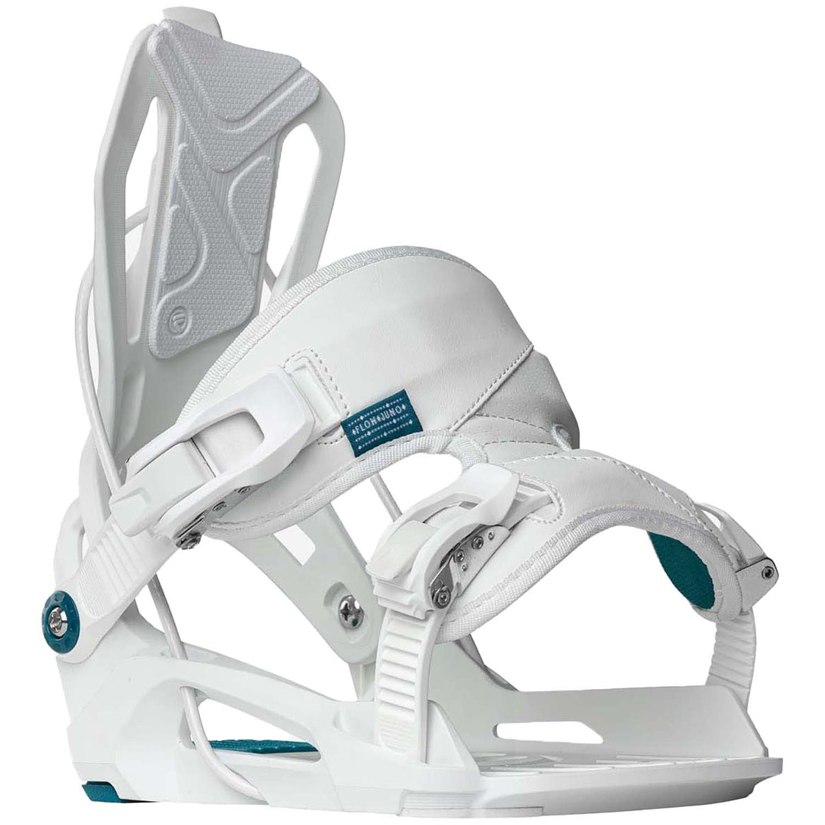 Flow Juno Fusion Snowboard Bindings - Women's White/Teal