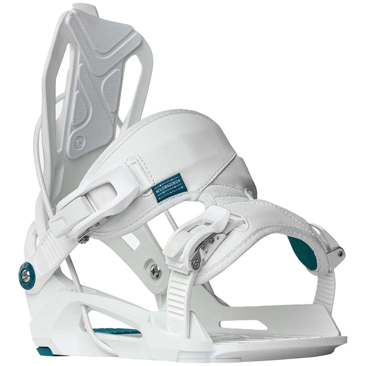 Flow Juno Fusion Snowboard Bindings - Women's White/Teal