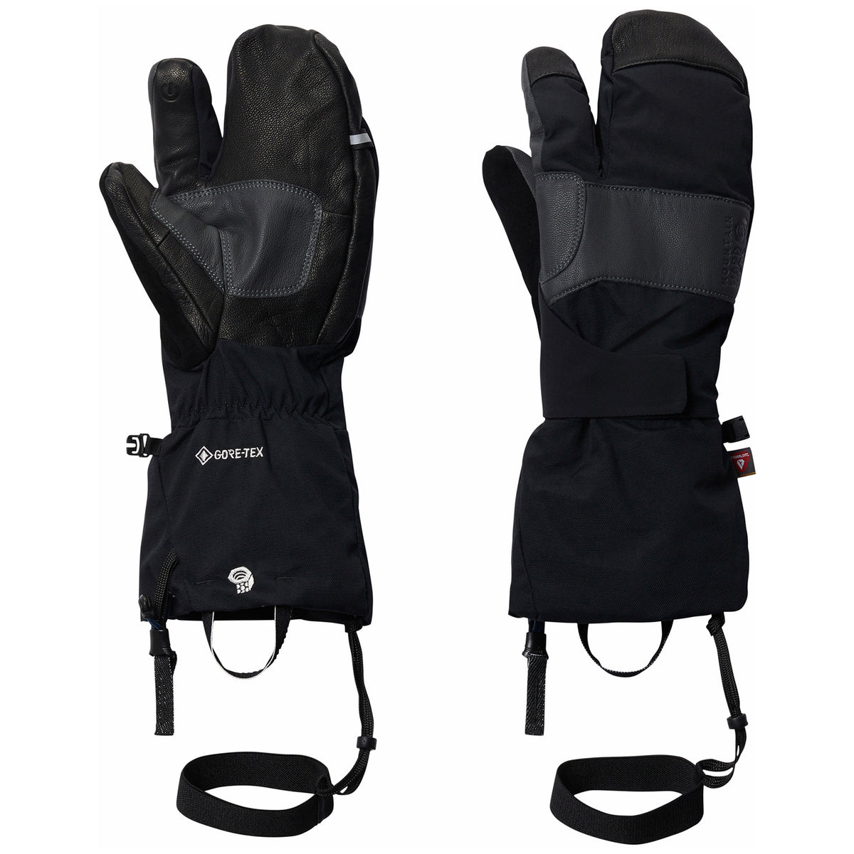 Mountain Hardwear High Exposure GORE-TEX Split Mittens Black