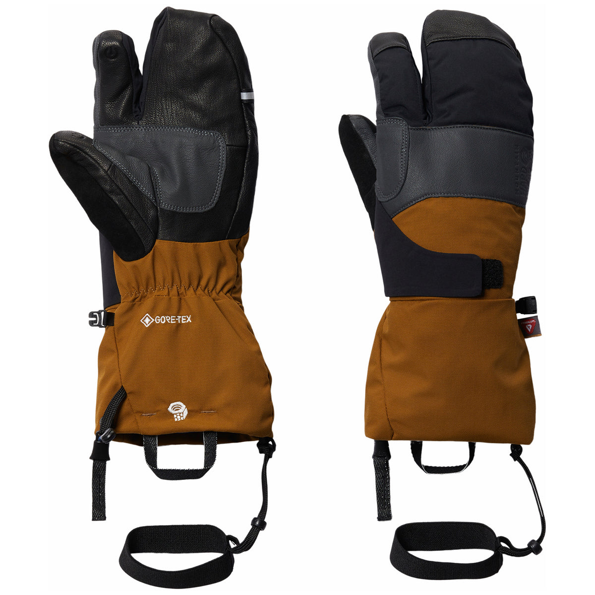 Mountain Hardwear High Exposure GORE-TEX Split Mittens Golden Brown