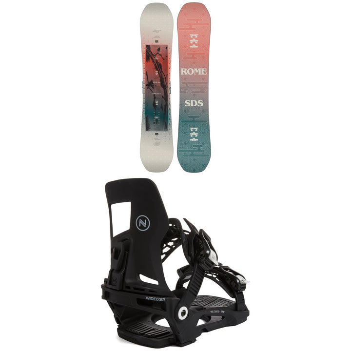 Rome Royal Snowboard + Nidecker Muon-W SE Snowboard Bindings - Women's 2024