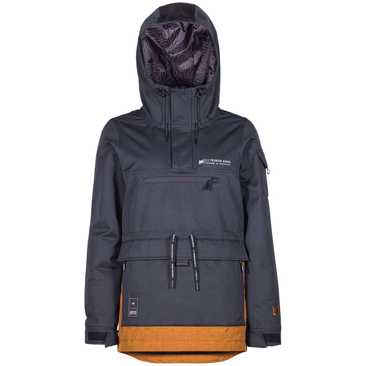L1 Prowler Anorak - Women's Black/Amber