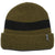 Autumn Band Fleece Lined Beanie Army Green