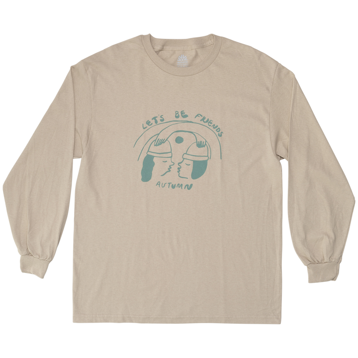 Autumn Friends Long-Sleeve T-Shirt - Men's Sand