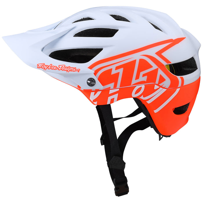 Troy Lee Designs A1 MIPS Bike Helmet - Kids' Classic Rocket Red