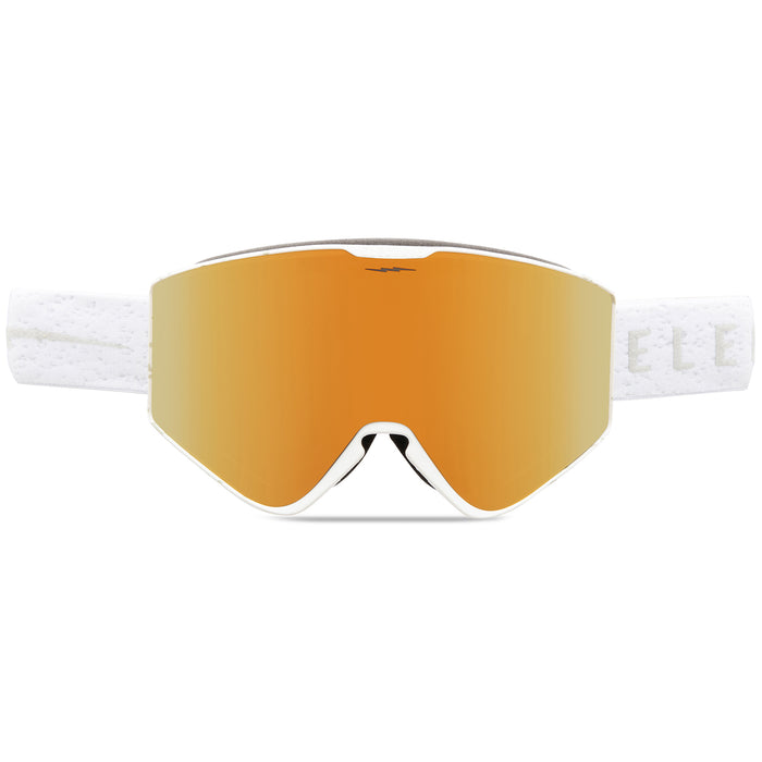 Electric Kleveland II Goggles Matte Speckled White/Auburn Gold+Honey