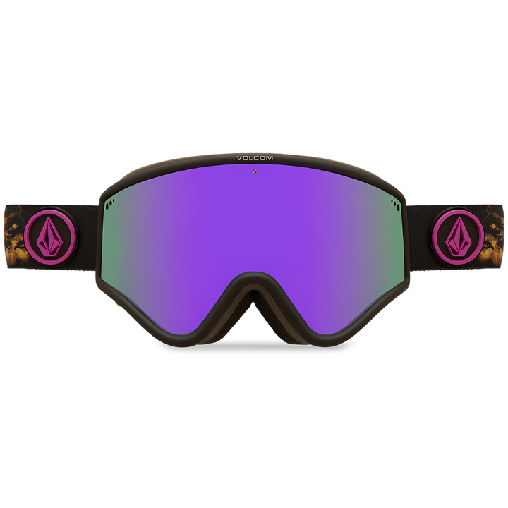 Volcom YAE Goggles Bleach/Purple Chrome