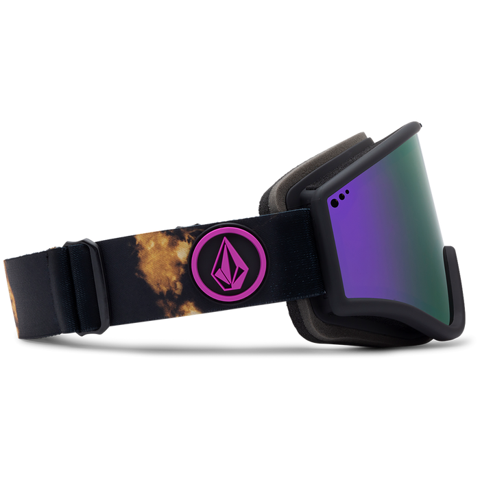 Volcom YAE Goggles Bleach/Purple Chrome