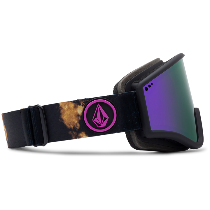Volcom YAE Goggles Bleach/Purple Chrome
