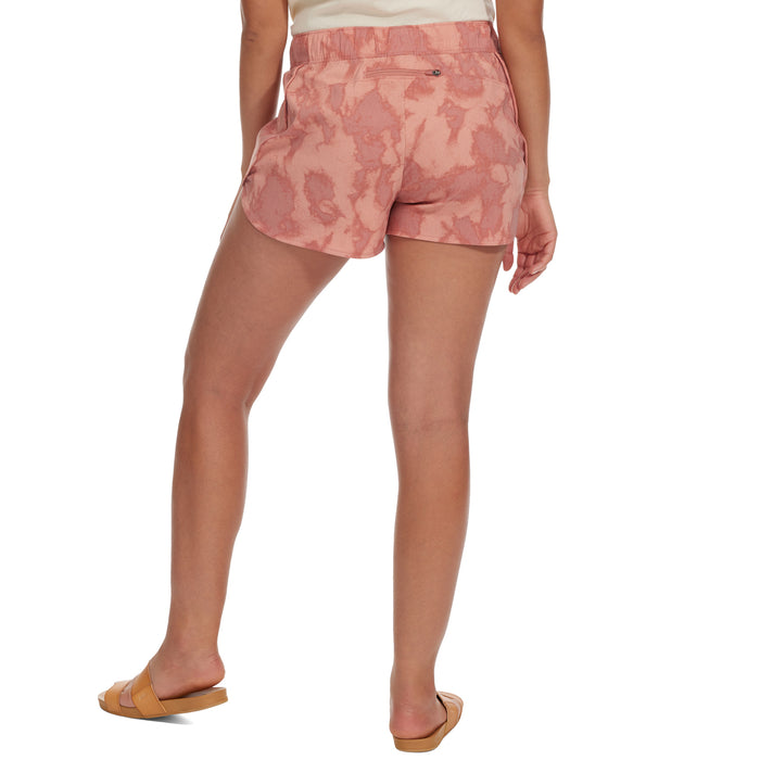The North Face Printed Class V Mini Shorts - Women's Rose Dawn/Retro Dye Print