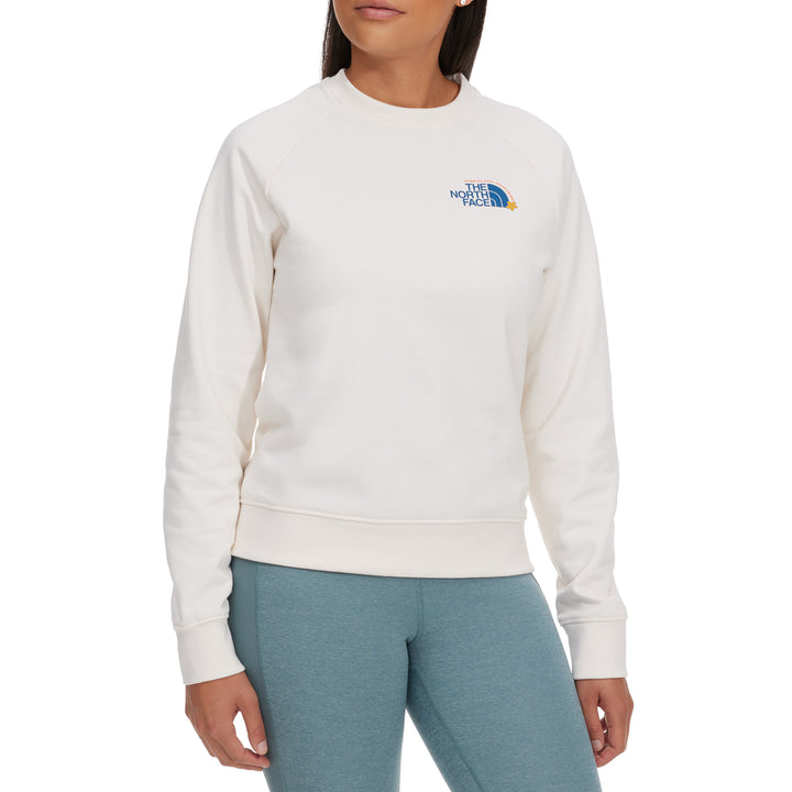 The North Face International Women's Day Crew Sweater - Women's Gardenia White