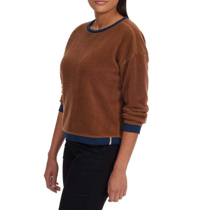 Patagonia Shearling Crew - Women's Beer Bottle Brown