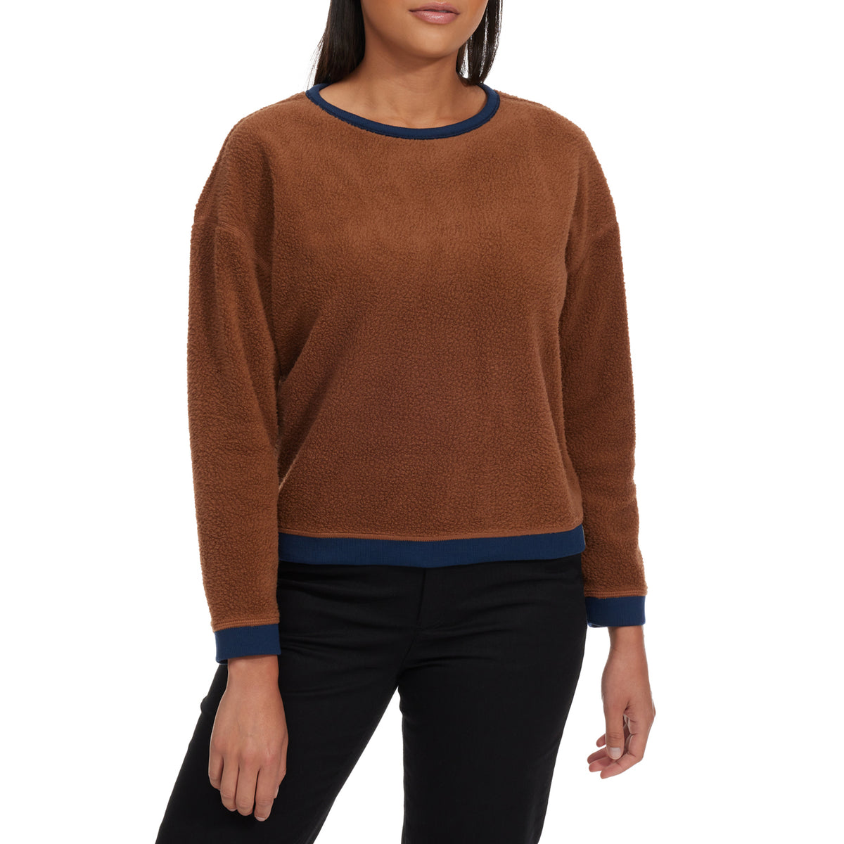 Patagonia Shearling Crew - Women's Beer Bottle Brown